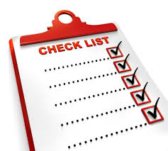 Checklist