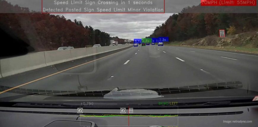 Trucking cameras for safety