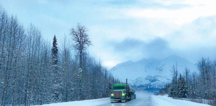 Truckers i Flint Michigan need to prepare for winter driving on icy raods.